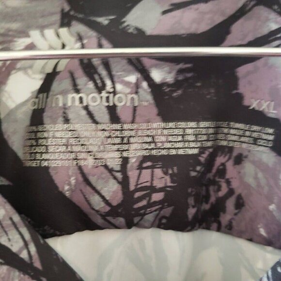 All in Motion Men's Multi-Color Snap Button Down Shirt Size Small - Picture 3 of 3